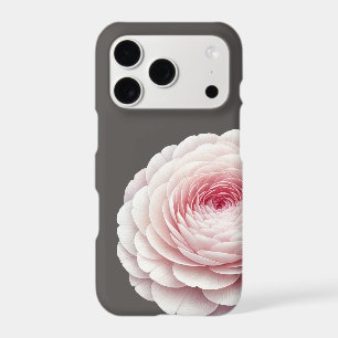 Elegant Warm Charcoal Blush Floral