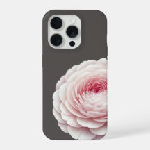 Elegant Warm Charcoal Blush Floral