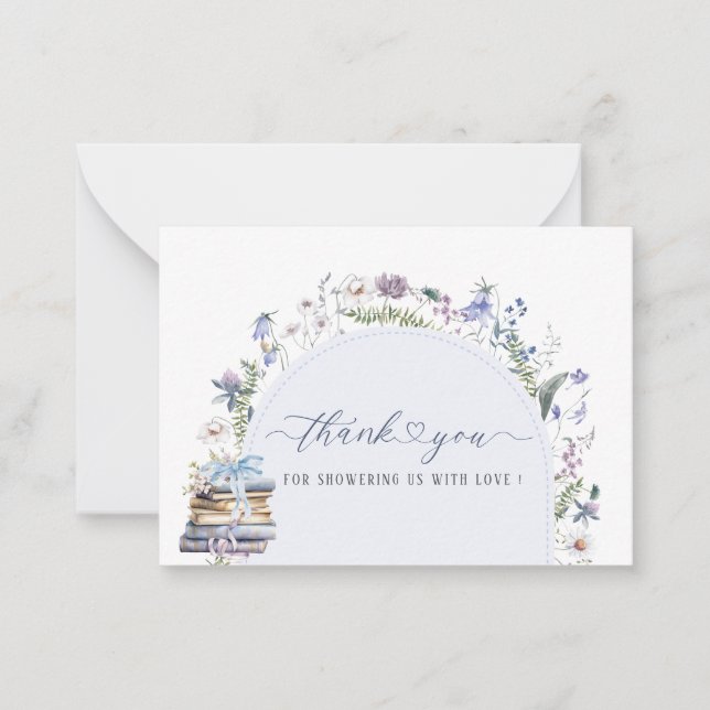 Elegant Watercolor a new capter begin Baby shower Card (Front)