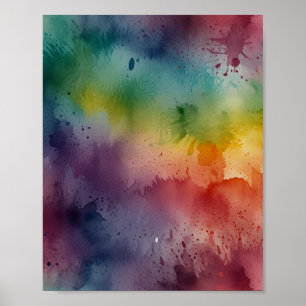 Elegant Watercolor Art Poster