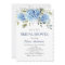 Elegant Watercolor Blue Hydrangea BRIDAL SHOWER