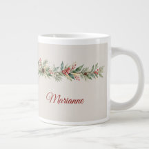 Elegant Watercolor Botanical Christmas