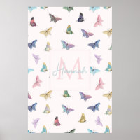 Elegant Watercolor Butterflies Beautiful Design