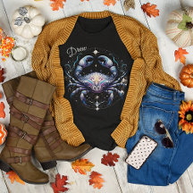 Elegant Watercolor Cancer Zodiac Custom