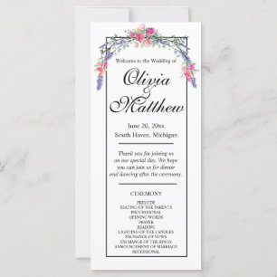 Elegant watercolor chic pink roses lavender