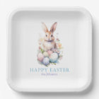 Elegant Watercolor Eggs Floral Easter BRUNCH