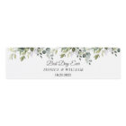 Elegant Watercolor Eucalyptus Best Day Ever