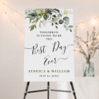 Elegant Watercolor Eucalyptus Rehearsal Dinner