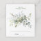 Elegant Watercolor Eucalyptus Wedding Table