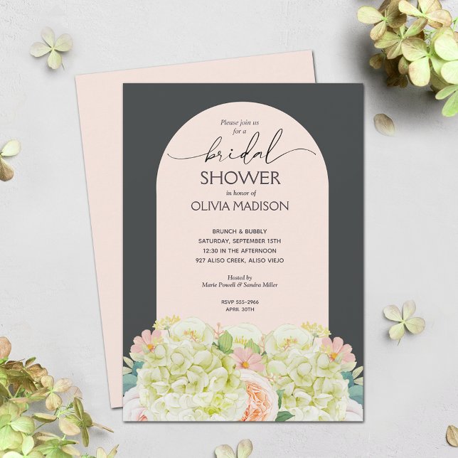 Elegant Watercolor Floral Bridal Shower Invitation (Creator Uploaded)