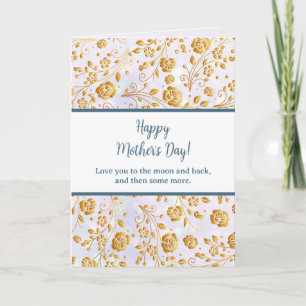 Elegant Watercolor Floral for Happy Mother's Day Invitation