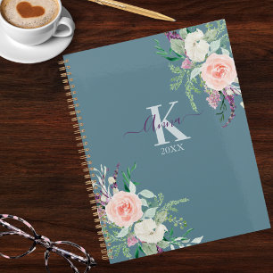 Elegant Watercolor Floral Planner