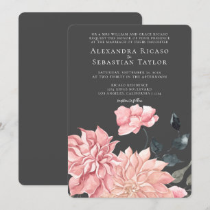 Elegant Watercolor Floral Wedding