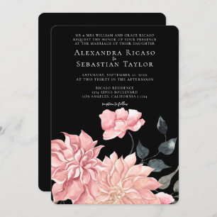 Elegant Watercolor Floral Wedding