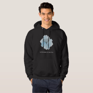 Elegant Watercolor Ginkgo Biloba Leaf - Minimalist Hoodie