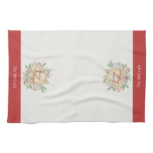 Elegant Watercolor Gold Ornament 