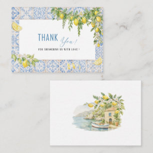 Elegant Watercolor hand drawn whimsical baby showe Card