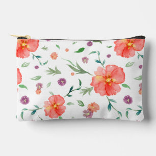 Elegant Watercolor Makeup Bag Gift for Mom