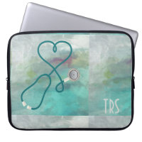 Elegant Watercolor Medical Doctor or Nurse