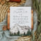 Elegant Watercolor Mountains Wedding