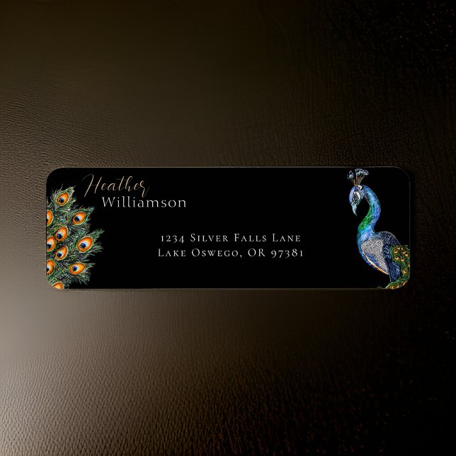 Elegant Watercolor Peacock (Creator Uploaded)