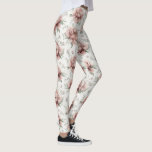 Elegant Watercolor Peony Floral Pattern Leggings<br><div class="desc">A beautifully soft floral design featuring delicate watercolor blooms and gentle pastel tones, perfect for creating a graceful and feminine look with a timeless botanical feel.</div>