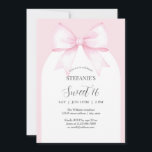 Elegant Watercolor Pink Bow Sweet 16 Birthday Invitation<br><div class="desc">Elegant Watercolor Pastel Pink Bow Sweet 16 Birthday Party Invitation</div>