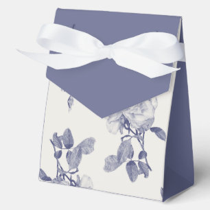 Elegant Watercolor Rose Favour Box