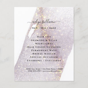 Elegant Watercolor Shimmer Flyer