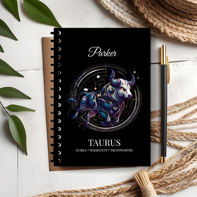 Elegant Watercolor Taurus Zodiac Journal (Creator Uploaded)