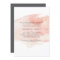 Elegant Watercolor Wedding Invitation