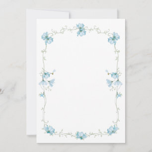 ⁠Elegant Watercolor  Wedding Invitation