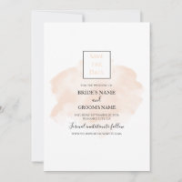 Elegant Watercolor Wedding