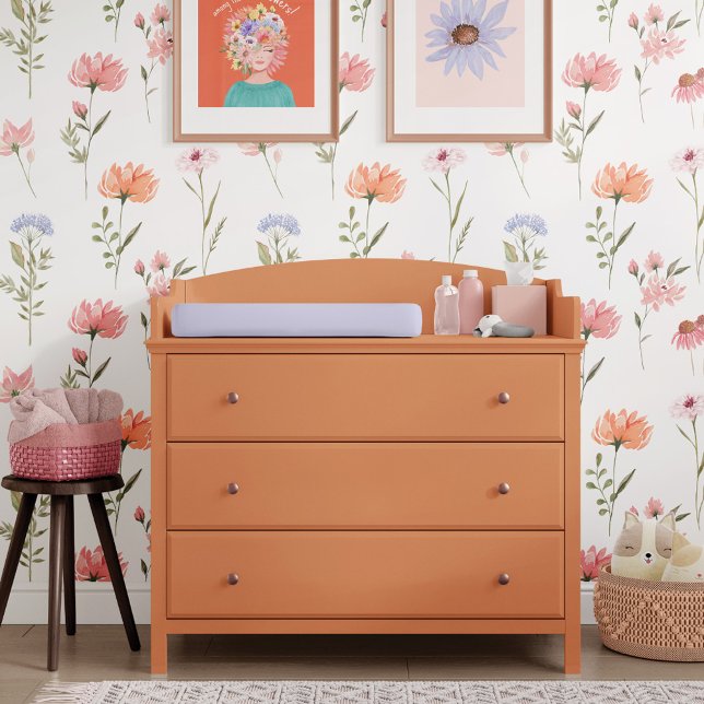 Elegant Watercolor Wildflower Garden Floral Wallpaper (Elegant Watercolor Wildflower Garden Floral Wallpaper
)