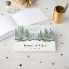 Elegant Watercolor Woodland Forest Wedding