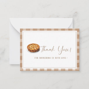 Elegant WatercolorCutie Pie is On The Way Baby sh Card