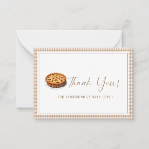 Elegant WatercolorCutie Pie is On The Way Baby sh Card