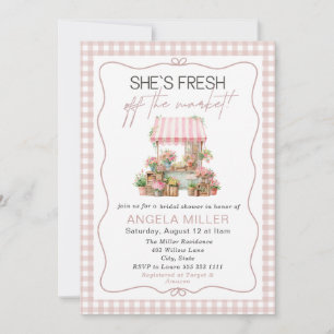 Elegant Watercolorfresh off the market  Bridal Sho Invitation