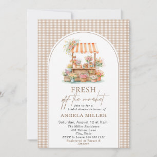 Elegant Watercolorfresh off the market  Bridal Sho Invitation