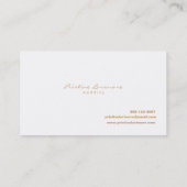 ★ Elegant Watercolour Business Card (Back)