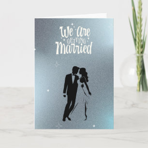 Elegant, We Are Getting Married Card,  Card