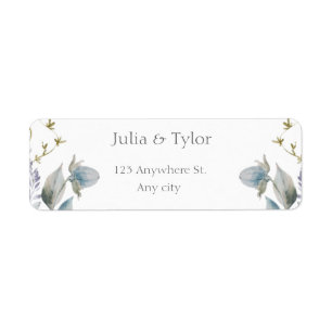 Elegant  Wedding Address Label