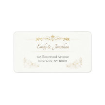 Elegant Wedding Address Labels
