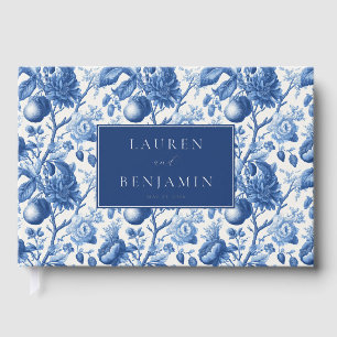 Elegant Wedding Announcement Design Guest Book