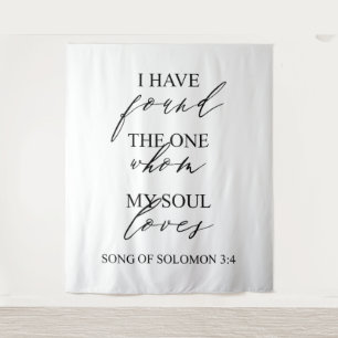 Elegant Wedding Backdrop Tapestry