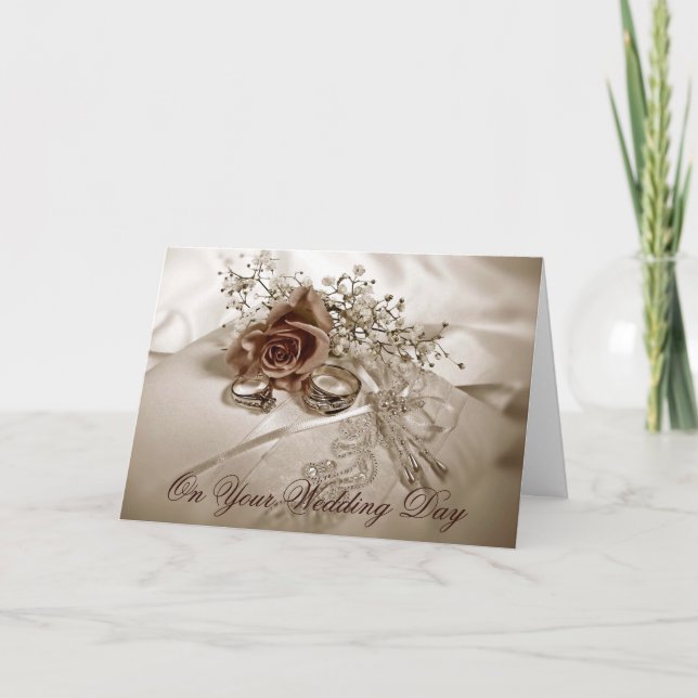 Elegant Wedding Card (Front)