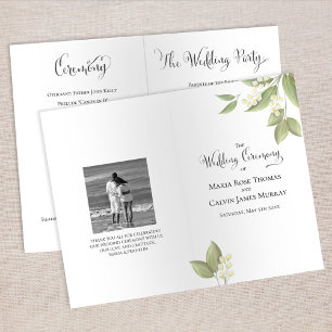 Elegant Wedding Ceremony Sage Greenery Foliage