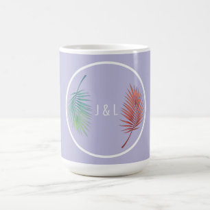 Elegant wedding classic stylised "J & L" monogram Coffee Mug