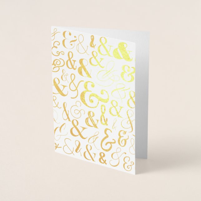 Elegant wedding congratulations card (Front)