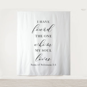 Elegant Wedding Decor Backdrop Tapestry